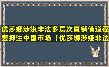 优莎娜涉嫌非法多层次直销借道葆婴押注中国市场（优莎娜涉嫌非法多层次直销 借道葆婴押注中国市场[2]）